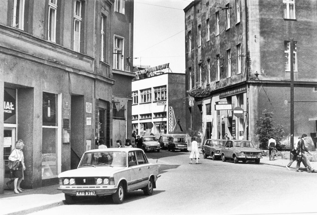 ul. Matejki, lata 80., J. Lewczyński