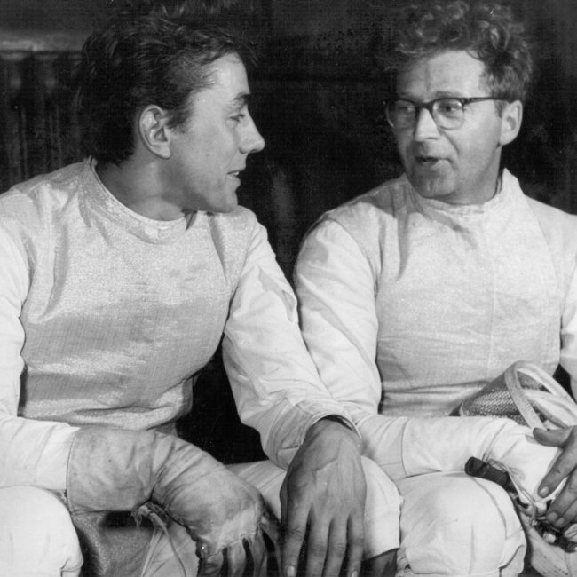 Egon Franke i Zbigniew Czajkowski, lata 60. XX w.